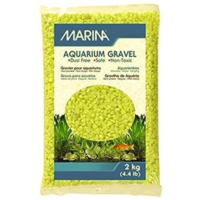 Image of Marina Decorative Aquarium Gravel Yellow 2kg