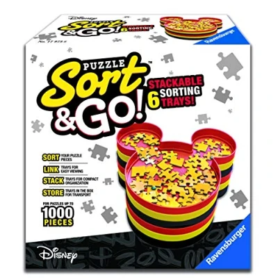 Image of Tavite pentru sortat puzzle Ravensburger Mickey Sort &amp; Go (17975)