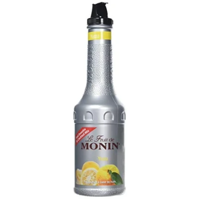 Image of Monin Yuzu Puree 1 Litre Refreshing Fruity Fruit for Cocktails