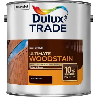 Image of Dulux Trade Ultimate Weathershield Wood Rosewood 2.5L