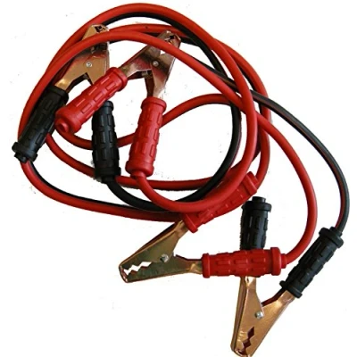 Image of Simply SM400B Boxed Motorist Jump leads Booster Cable 400AMP 2.5M Long Anti tangle Oil acid and heat resistant PVC Fully Insulated Metal Clips Operating Instructions