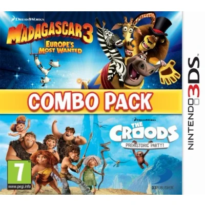 Image of Madagascar 3/The Croods Double Pack (Nintendo 3DS)