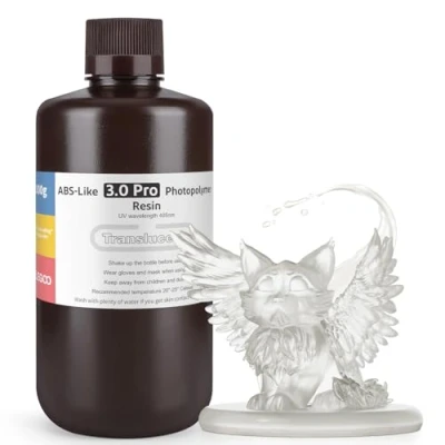 Image of ELEGOO ABS Like Resin 3.0 Pro Resin, UV 3D Printer with Strong Scratch Resistance and Impact Resistance, Photopolymer for LCD Translucent 1000g