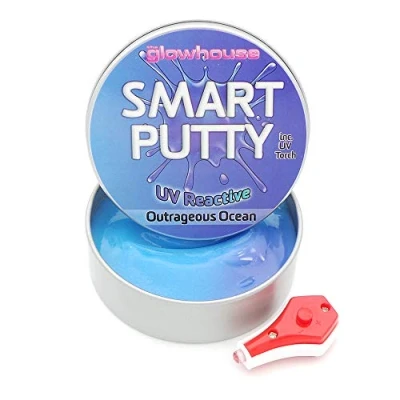 Image of The Glowhouse Colour Changing Smart Putty UV Reactive (Outrageous Ocean)