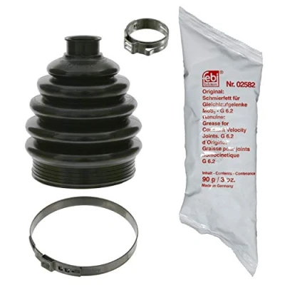 Image of 090444342, 090446236, 90444342, 90446236 CV Boot FEBI BILSTEIN 01438 Front Axle, Wheel Side Thermoplast VAUXHALL: Zafira Mk1, Astra Mk4 CC