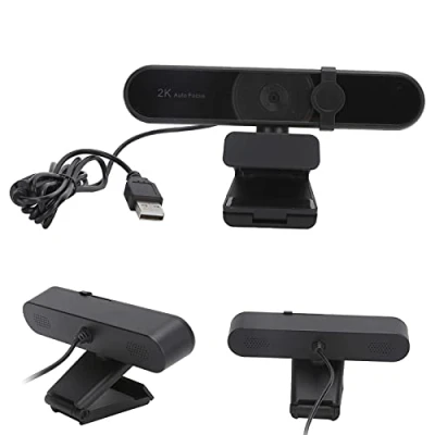 Image of ciciglow Webcam HD 1080P, USB with Microphone Privacy Cover No Need to Drive, Plug and Play for Video Conference, Web Teaching, Chat