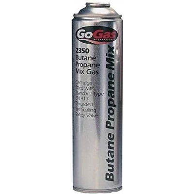 Image of GoSystem Butane/Propane (70:30) Mix Gas Cartridge, Silver, 350 g