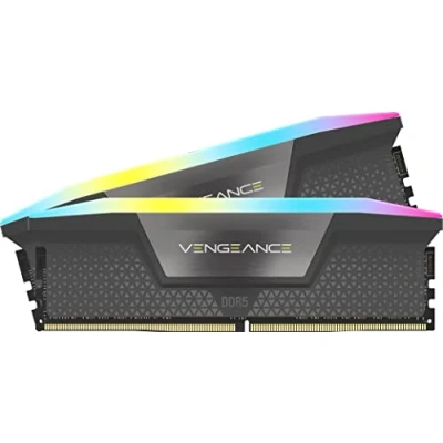 Image of CORSAIR VENGEANCE DDR5 RAM 64GB (2x32GB) 6000MHz CL40 Intel XMP iCUE Compatible Computer Memory White (CMK64GX5M2B6000C40W)