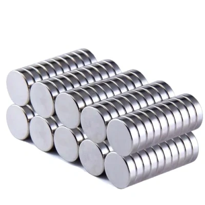 Image of Bohaner 100 Pieces Magnets N52 Heavy Duty Rare Earth Strong Magnets,12x3mm Disc Magnets,Round Neodymium Magnets, Adhesive for Whiteboards, Fridge, Crafts, Arts, Home and Office