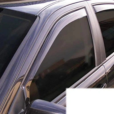Image of ClimAir Car Comfort Window Visors Dark compatible with Opel Corsa F HB 5 doors 2019