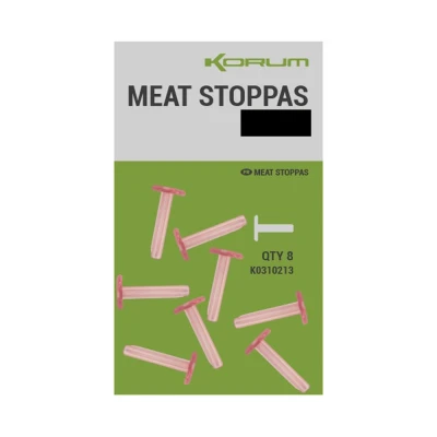 Image of Korum Meat Stoppas Small (8 Pieces) Boiliestoppers