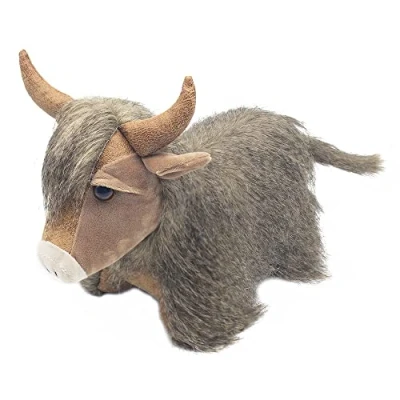 Image of The Leonardo Collection LP48830 Highland Cow Design Doorstop Brown Accessory
