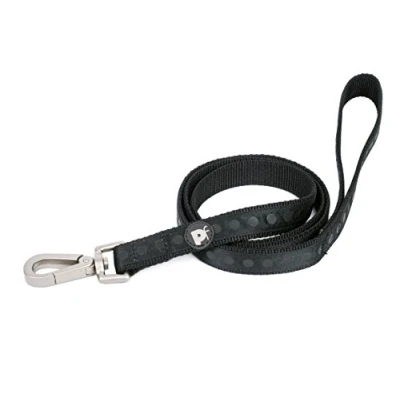 Image of Petface Tonal Dots Print Dog Lead, Medium, Black