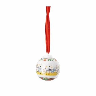 Image of Porcelain Mini Ball 2024 Christmas Lights 4.5 cm