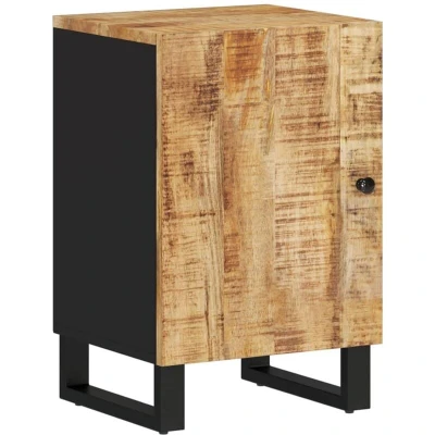 Image of vidaXL Bathroom Cabinet 38x33x58 cm Solid Wood Mango