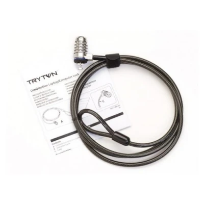 Image of Tryten Laptop Combination Lock Resettable