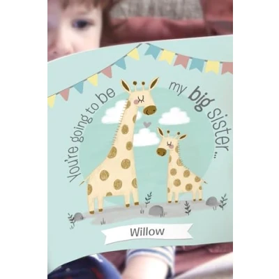 Image of Custom Personalised Big Sister Story Book. Ideal for new baby&#039;s arrival
