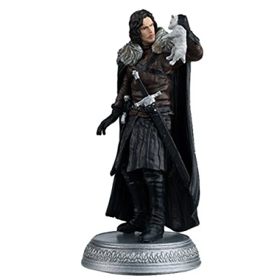 Image of HBO Game Of Thrones Eaglemoss Figurine Collection #13 Jon Snow (Winterfell) Figure