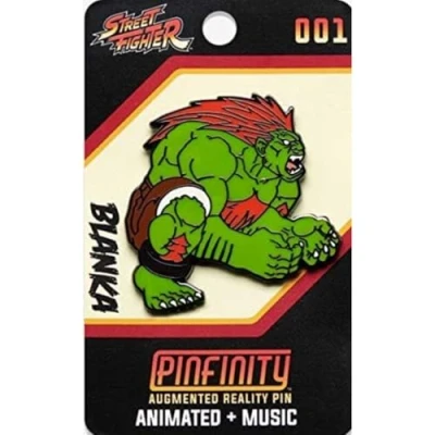 Image of Pinfinity PFSF001 Street Fighter Blanka Augmented Reality Pin