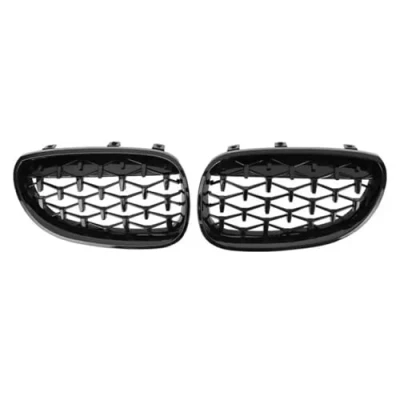 Image of Car Front Grille,Front Intake Grill,Front Bumper Mask,Mesh Grille,Replacement Accessories,Car Grill Modified,For BMW 5 Series E60/E61 M5 325i 2004 2009 M5,F