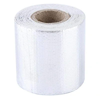 Image of Adhesive Backed heat Barrier Self Reflective tape Roll 5m * 5cm Aluminum Foil shield (Silver) + for car