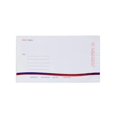 Image of Polythene Postal Mailing Bags Pack of 50 Peal &#039;n&#039; Seal Post Mail (180mm X 265mm)