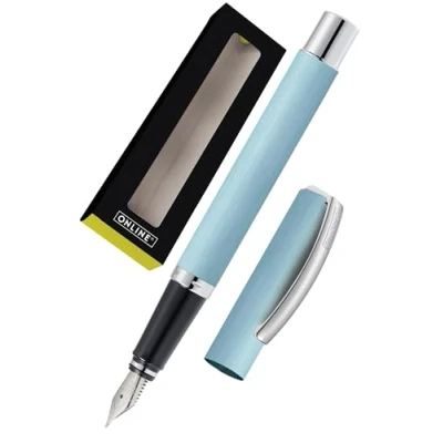 Image of Online Vision Style Fountain Pen Turquoise