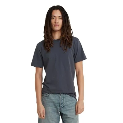 Image of G Star SLIM BASE Basic Tshirt, Men&#039;s, Size: Small, Petrol