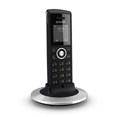Image of SNOM M25 DECT cordless standard handset, configurable to M300 and M700 basestations, Speakerphone, encryption; 3987