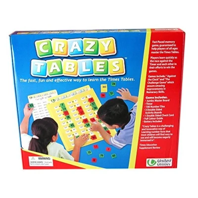 Image of Crazy Tables Times Multiplication Interactive Learning Educational Game