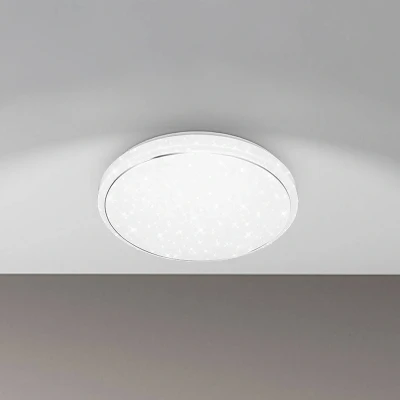 Image of Briloner LED ceiling light Star, white, star decoration, CCT, dimmable