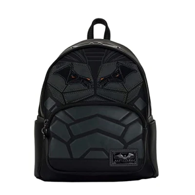 Image of Loungefly Batman Women&#039;s Mini Backpack Black/Anthracite