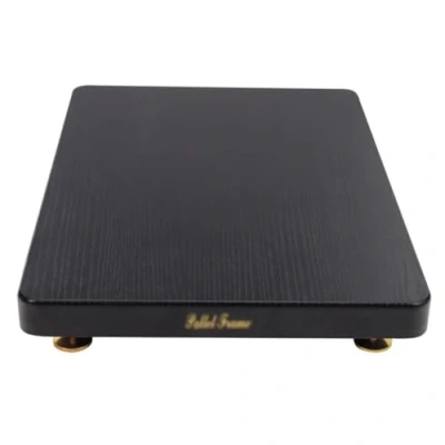 Image of 1 Tiers HIFI Rack Av Shelf Multifunctional MDF Shelves For Amp Amplifier Cabinet TV Stand (Color : Black, Size 30 * 25cm(1Tier))