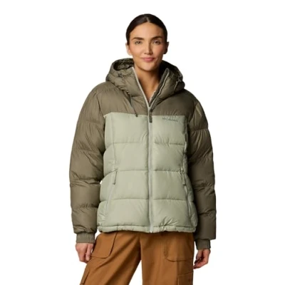Image of Columbia PIKE LAKE II Insulated Jacket Winter jacket, Women&#039;s, Size: Small, Stone green/safari