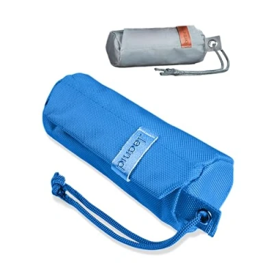 Image of PiuPet® dog training dummy I 250g filling quantity Food bag for dogs Fillable retrieval treats Blue