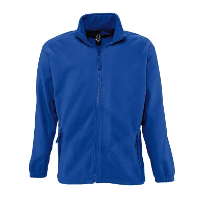 Image of SOLS Mens North Full Zip Outdoor Fleece Jacket (Royal Blue) Size 2XL