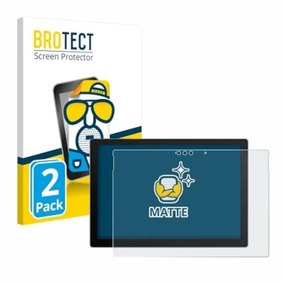 Image of brotect Screen Protector Anti Glare compatible with Microsoft Surface Pro 7 Plus (2 Pack) Matte, Fingerprint Protection Film
