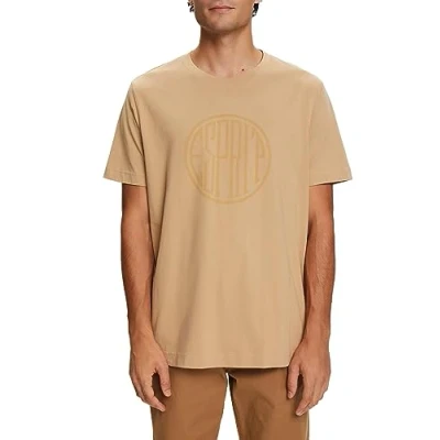 Image of ESPRIT Men&#039;s 083ee2k319 T Shirt, 270/Beige, S