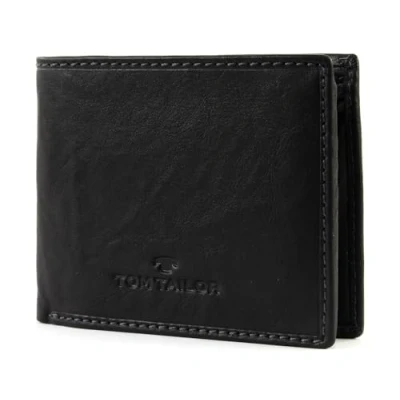 Image of TOM TAILOR Men Lary Wallet, Black, 12,5x2,5x10