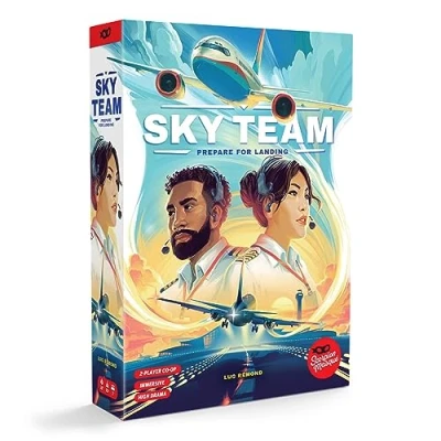 Image of Scorpion Masqué, Sky Team, Board Game, Ages 14+, 2 Players, 20 Minutes Playing Time