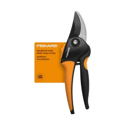 Image of Fiskars Inc Blackorange 26.7cm 79436965 Softgrip Bypass Pruner