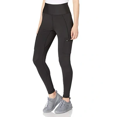 Image of ATG by Wrangler Women&#039;s Cargo Legging Hiking Pants, Black, L