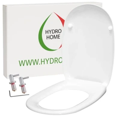 Image of HYDRO HOME Quinta Pozzi Ginori thermosetting toilet seat white as original by