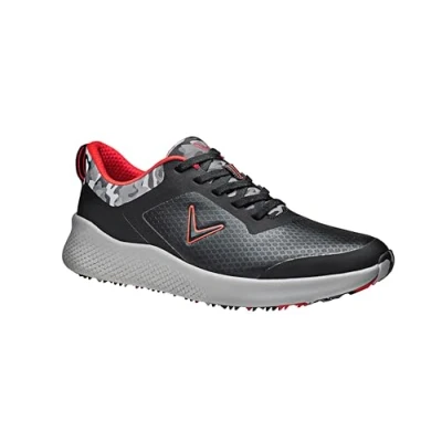 Image of Callaway Golf Men&#039;s Star Shoe, White/Navy/Red, 8 UK