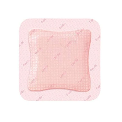 Image of Smith &amp; Nephew 99XX0367 Allevyn Gentle Border Dressing, 7.5cm x 7.5cm, Pack of 10