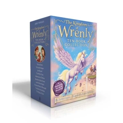 Image of The Kingdom of Wrenly Ten Book Collection (Boxed Set): Lost Stone; Scarlet Dragon; Sea Monster!; Witch&#039;s Curse; Adventures in Flatfrost; ... Bard and Beast; Pegasus Quest