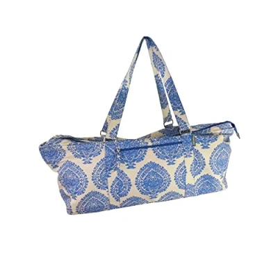 Image of Yoga Mad Large Mat Bag Full Zip Unisex Carrier Stores and Accessories Suitable for Pilates, Yoga, Gym, Fits Most Sizes