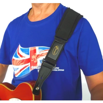 Image of Clearwater SUPER COMFORT PADDED GUITAR OR BASS STRETCH STRAP gsws