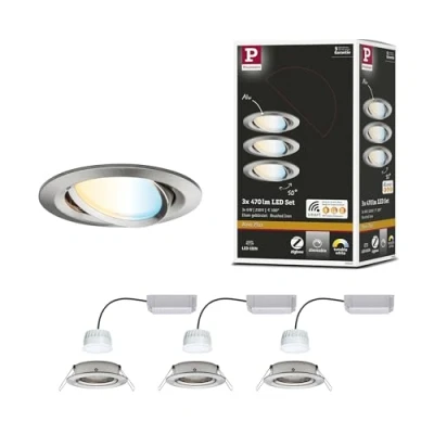 Image of Paulmann Nova Plus spot, 3 piece set CCT