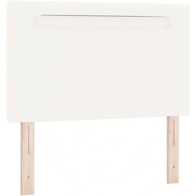 Image of vidaXL Headboard Plain Design Pure White 100 cm Faux Leather
